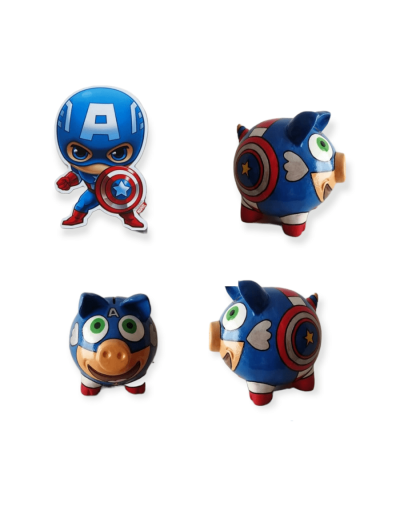 Alcancía capitan america refmediano