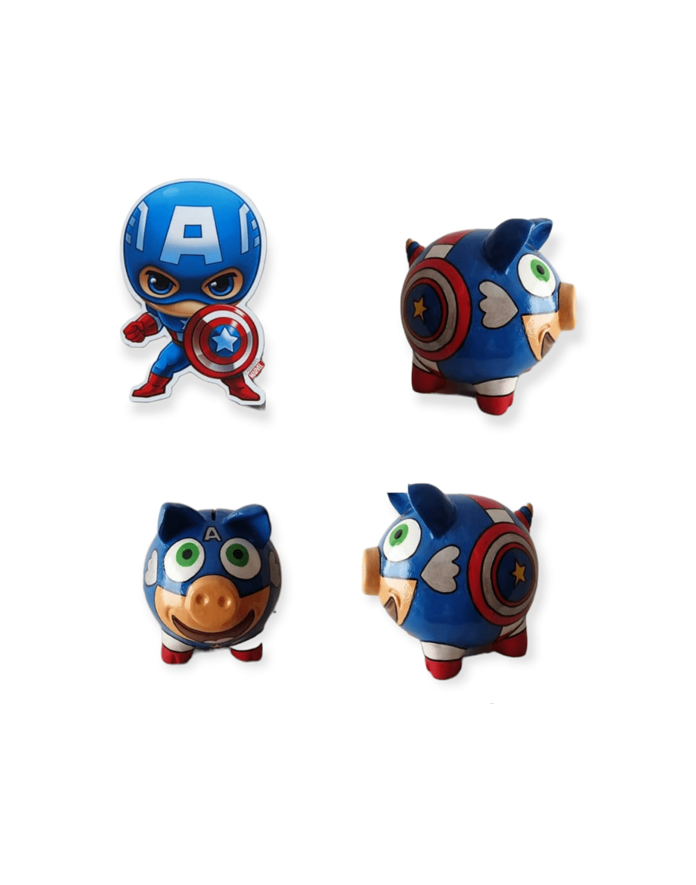 Alcancía capitan america refmediano