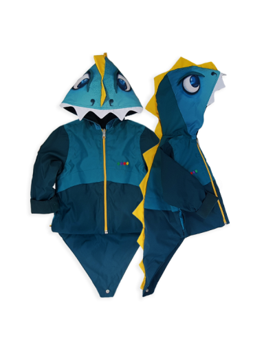 Chaqueta impermeable chami plus verde 