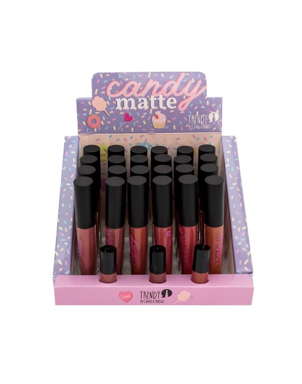 Labiales mate candy de trendy