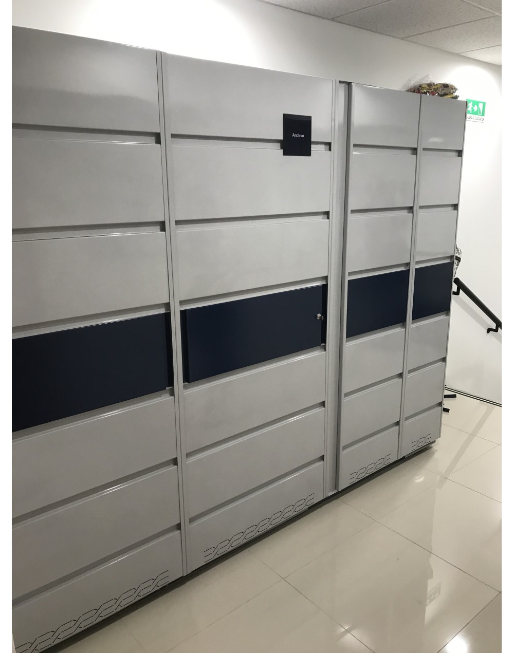 Archivador rodante manual