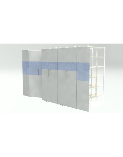 Archivador rodante manual