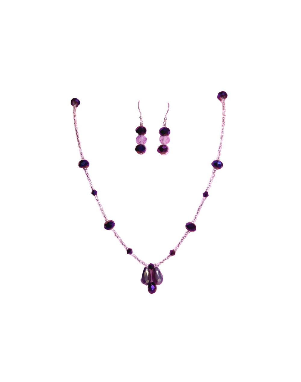 Conjunto uva cristal