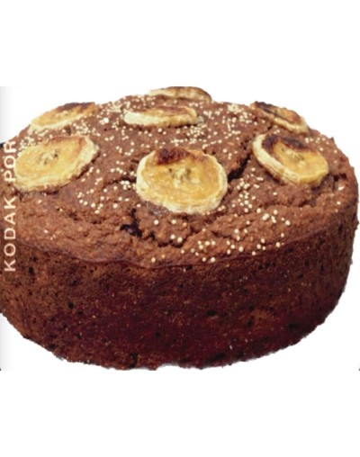 Torta de banano chocolate