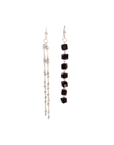 Aretes balín plata