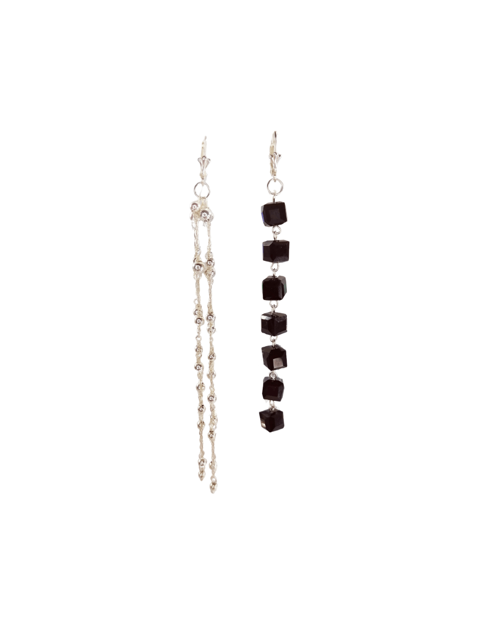 Aretes balín plata