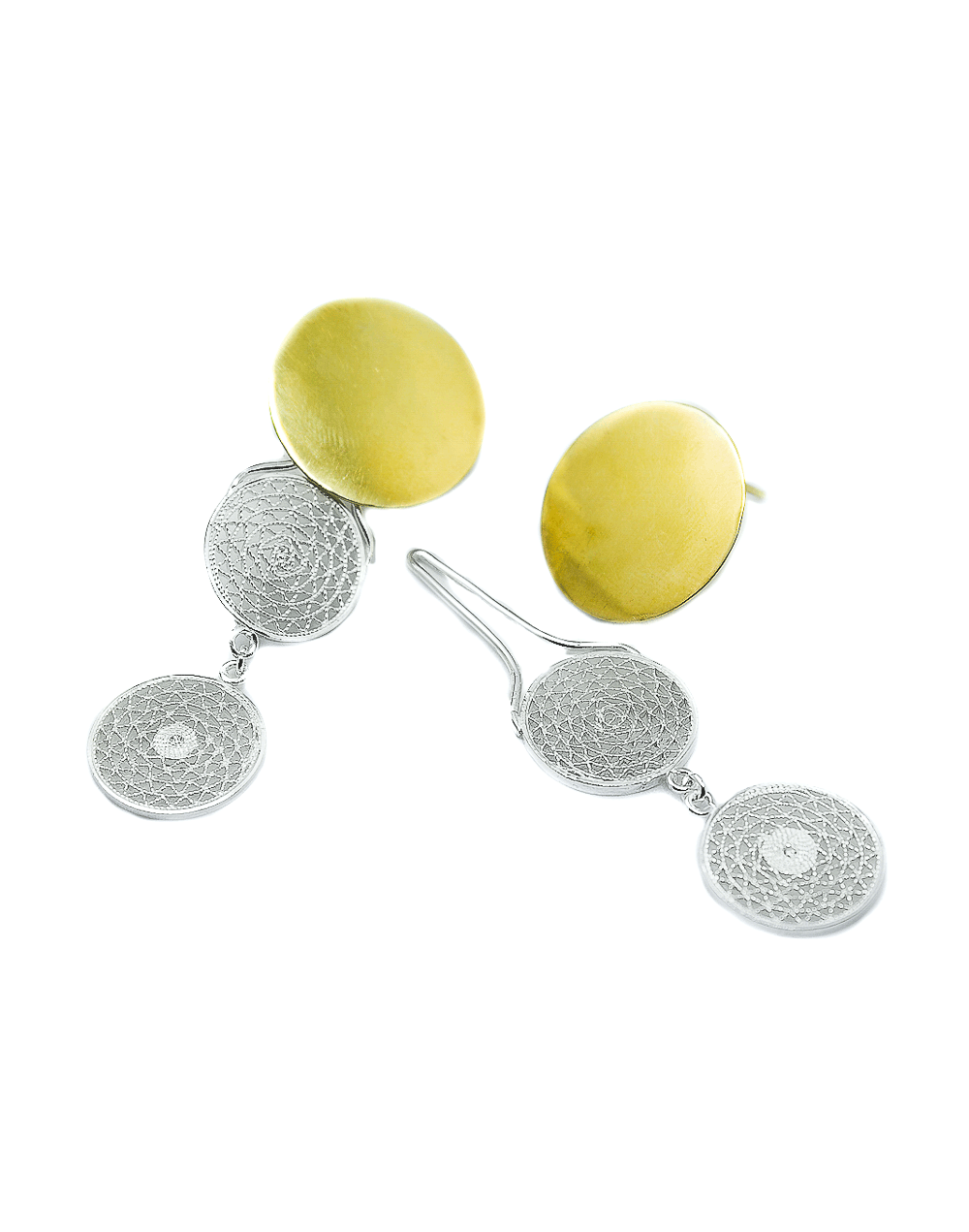 Aretes el dorado filigrana