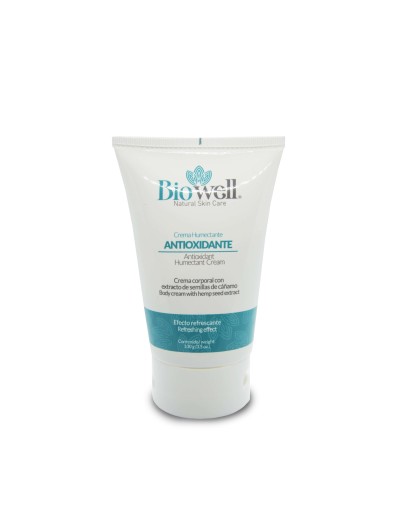 Crema humectante de cannabis Biowell 100gr