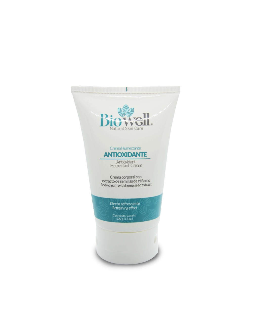 Crema humectante de cannabis Biowell 100gr