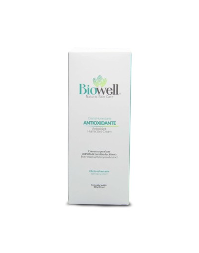 Crema humectante de cannabis Biowell 100gr