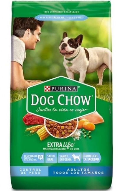Dog Chow Perros Adultos Control de Peso 17Kg (Light)
