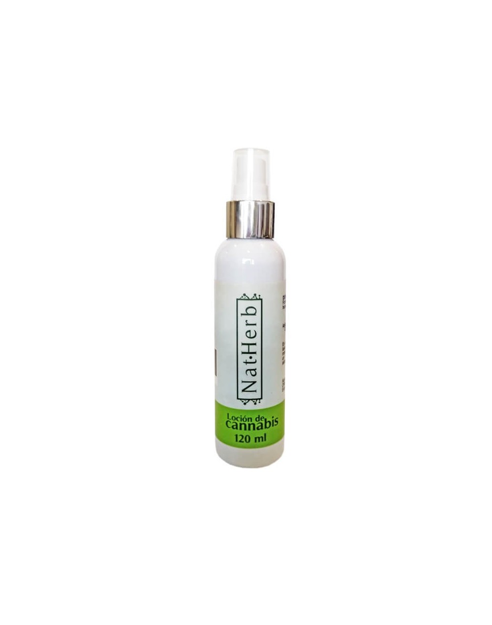 Loción NatHerb en spray de cannabis 120ml