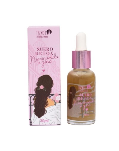 Suero Detox Niacinamida  Zinc Trendy