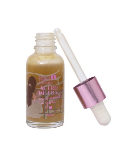 Suero Detox Niacinamida  Zinc Trendy