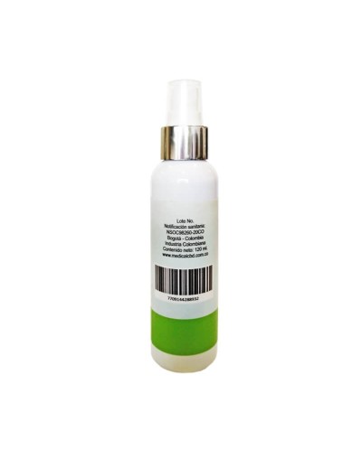 Loción NatHerb en spray de cannabis 120ml