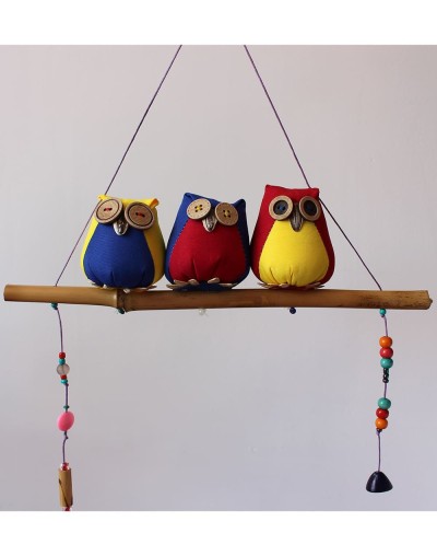 Móvil de trio de Búhos Ref017