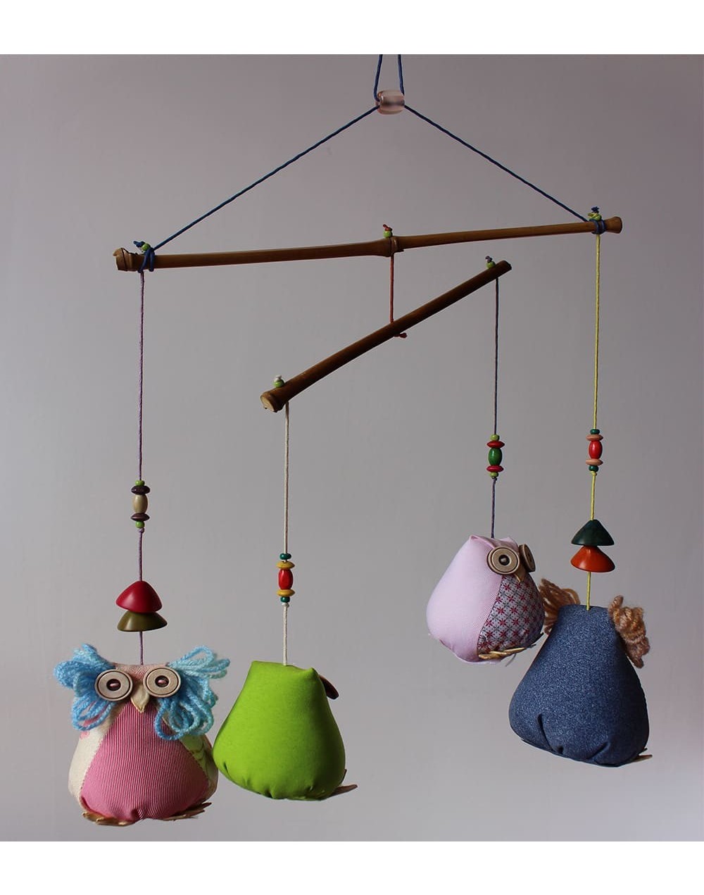 Móvil de Búhos infantil Ref 005