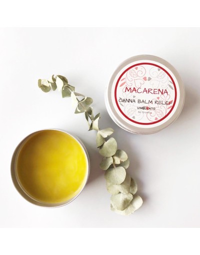 Ungüento relajante de cannabis Macarena 60gr