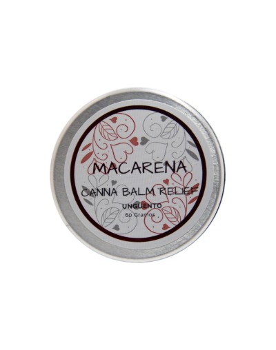Ungüento relajante de cannabis Macarena 60gr