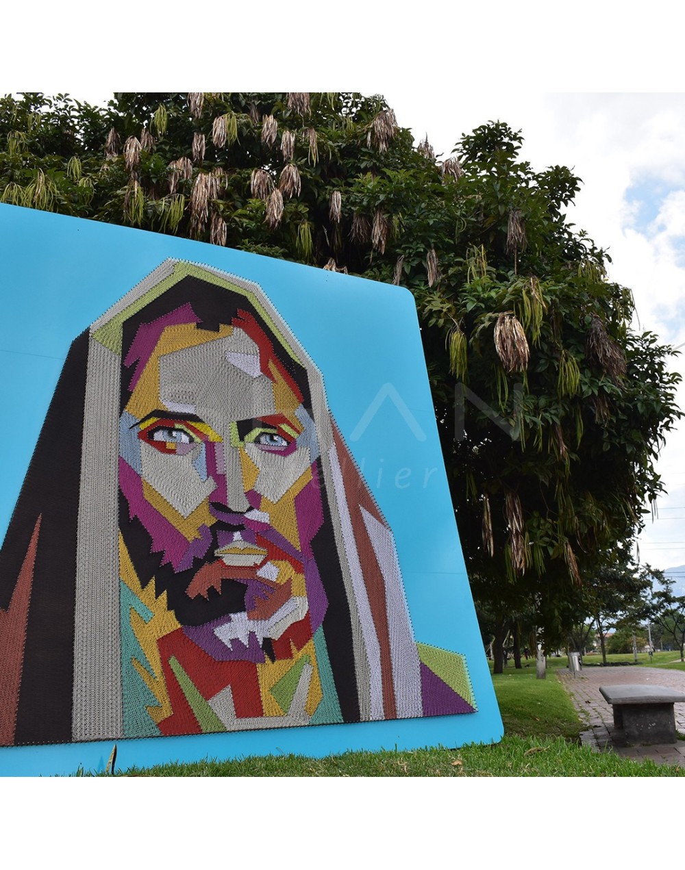 Cuadro Jesús gigante 