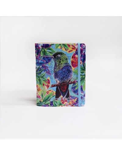 Cuaderno Pequeño de Fauna Colombiana Colibrí Paramero