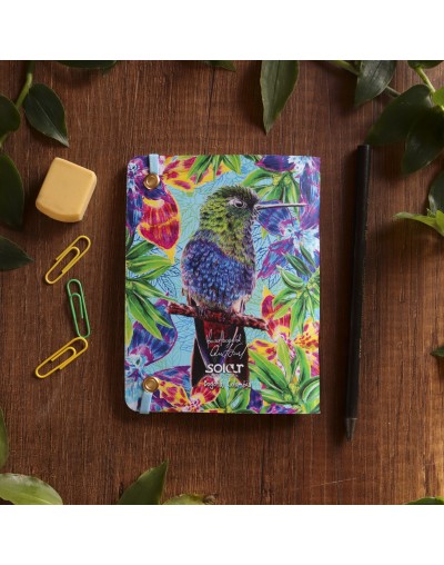 Cuaderno Pequeño de Fauna Colombiana Colibrí Paramero