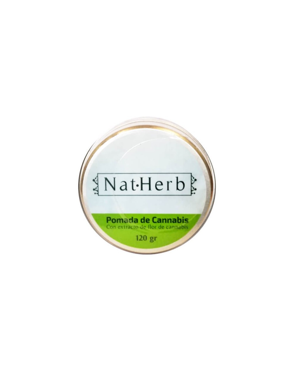 Pomada herbal NatHerb de cannabis 120gr