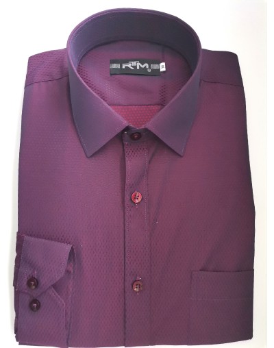Camisa vinotinto 