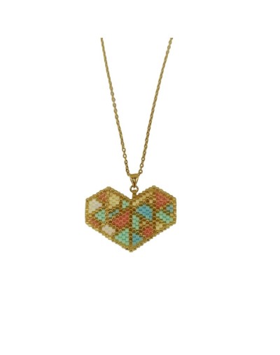 Collar Corazón colores