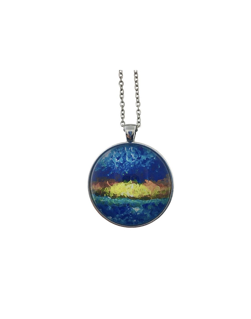 Collar "amanecer de fuego"