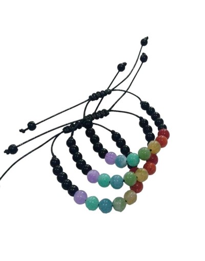 Pulsera 7 shakras àgatas