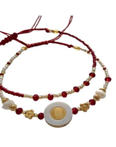 Pulsera virgen de guadalupe 
