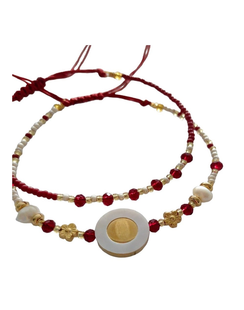 Pulsera virgen de guadalupe 