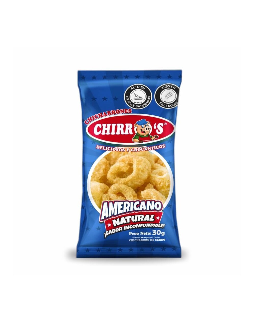Chirros americano natural x30grs