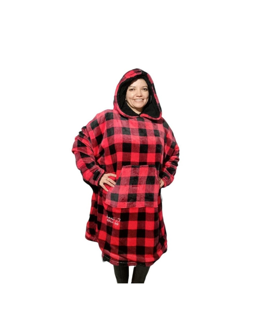 Buzosaco Cobija Overside Unisex Sencillo Adulto Hoodie