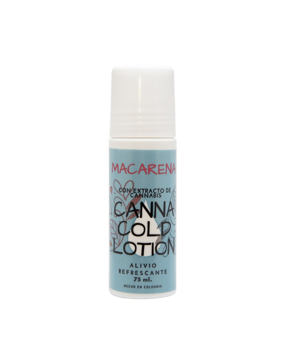 Loción en rollon de cannabis Macarena 75ml