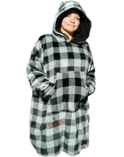 Buzosaco Cobija Overside Unisex Sencillo Adulto Hoodie
