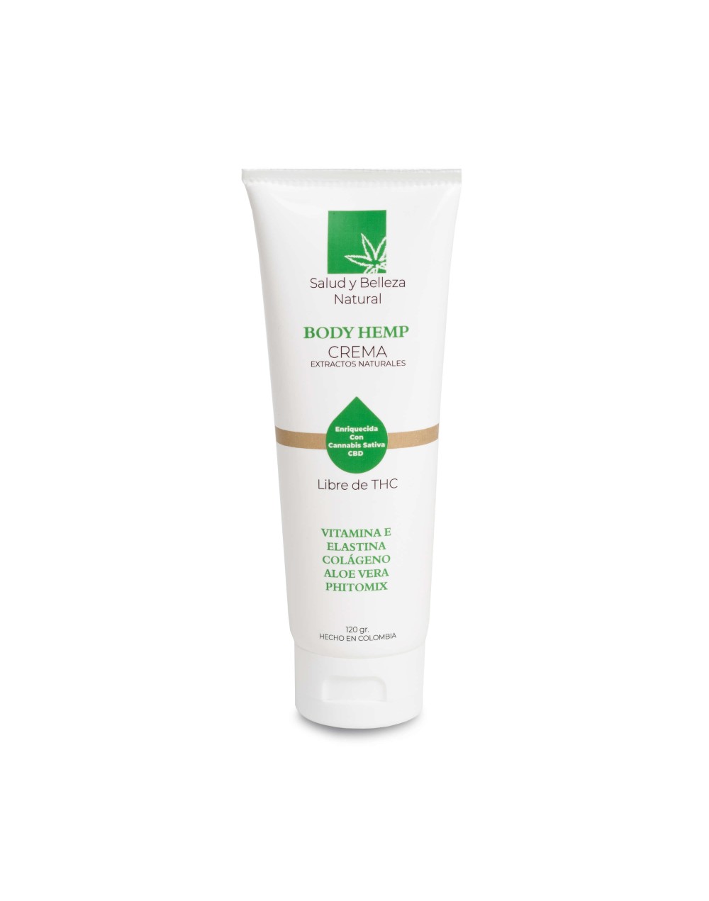 Crema Corporal a base de Cannabis Body Hemp 120gr