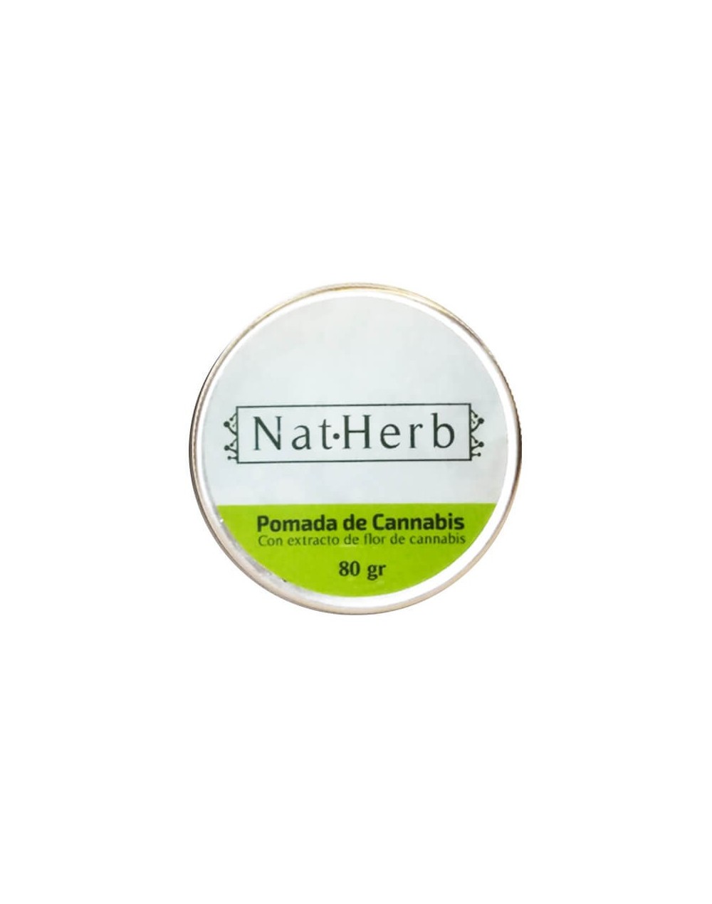 Pomada herbal NatHerb de cannabis 80gr
