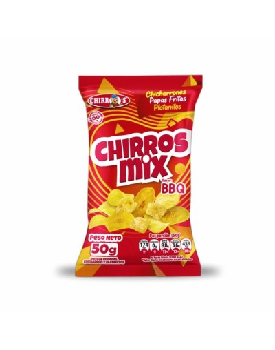 Chirros mix bbq x50grs