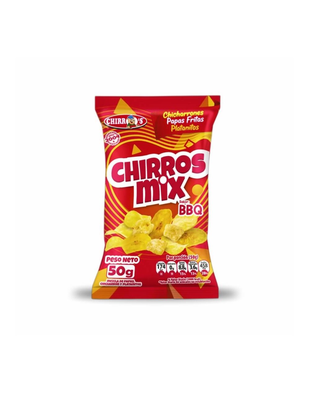 Chirros mix bbq x50grs