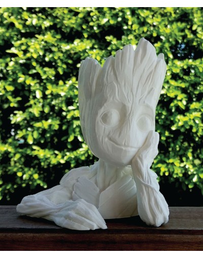 Groot creativo impresión 3D  Papel Plantable  Matera joyero portalápices