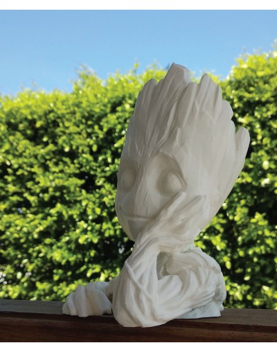 Groot creativo impresión 3D  Papel Plantable  Matera joyero portalápices
