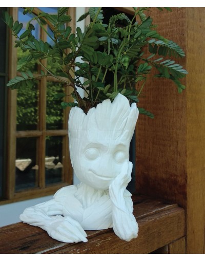 Groot creativo impresión 3D  Papel Plantable  Matera joyero portalápices