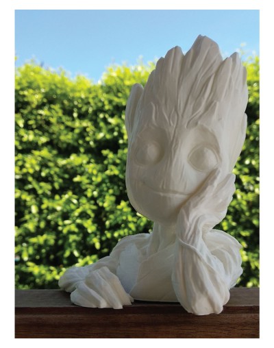 Groot creativo impresión 3D  Papel Plantable  Matera joyero portalápices
