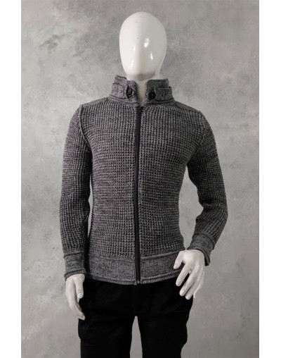 Chaqueta puntada cremallera 