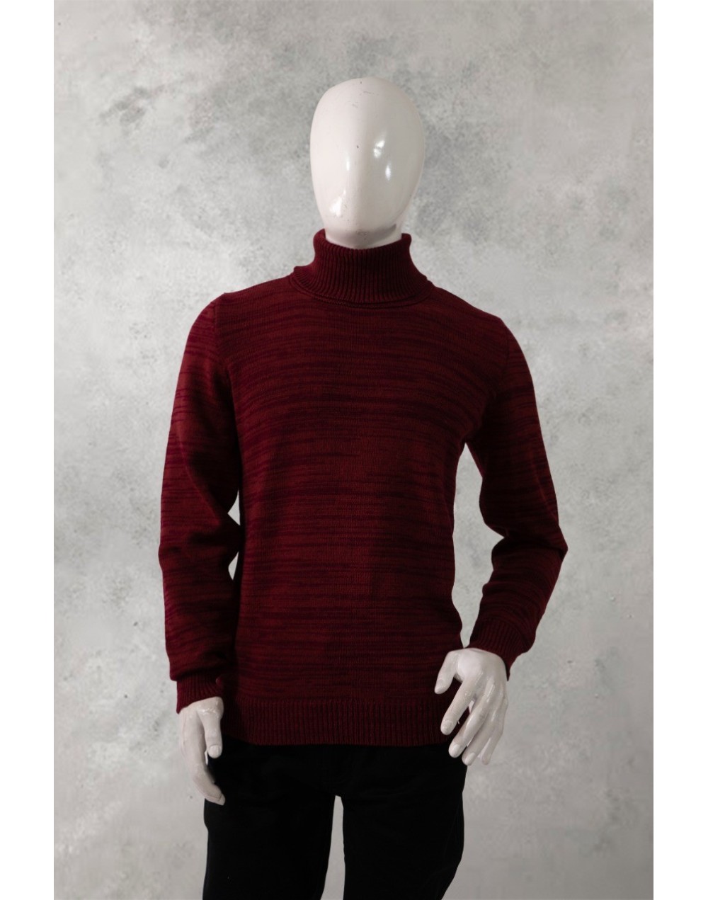 Buzo jersey cuello tortuga