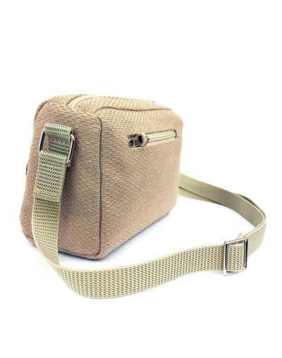 Cross body beige laberintos