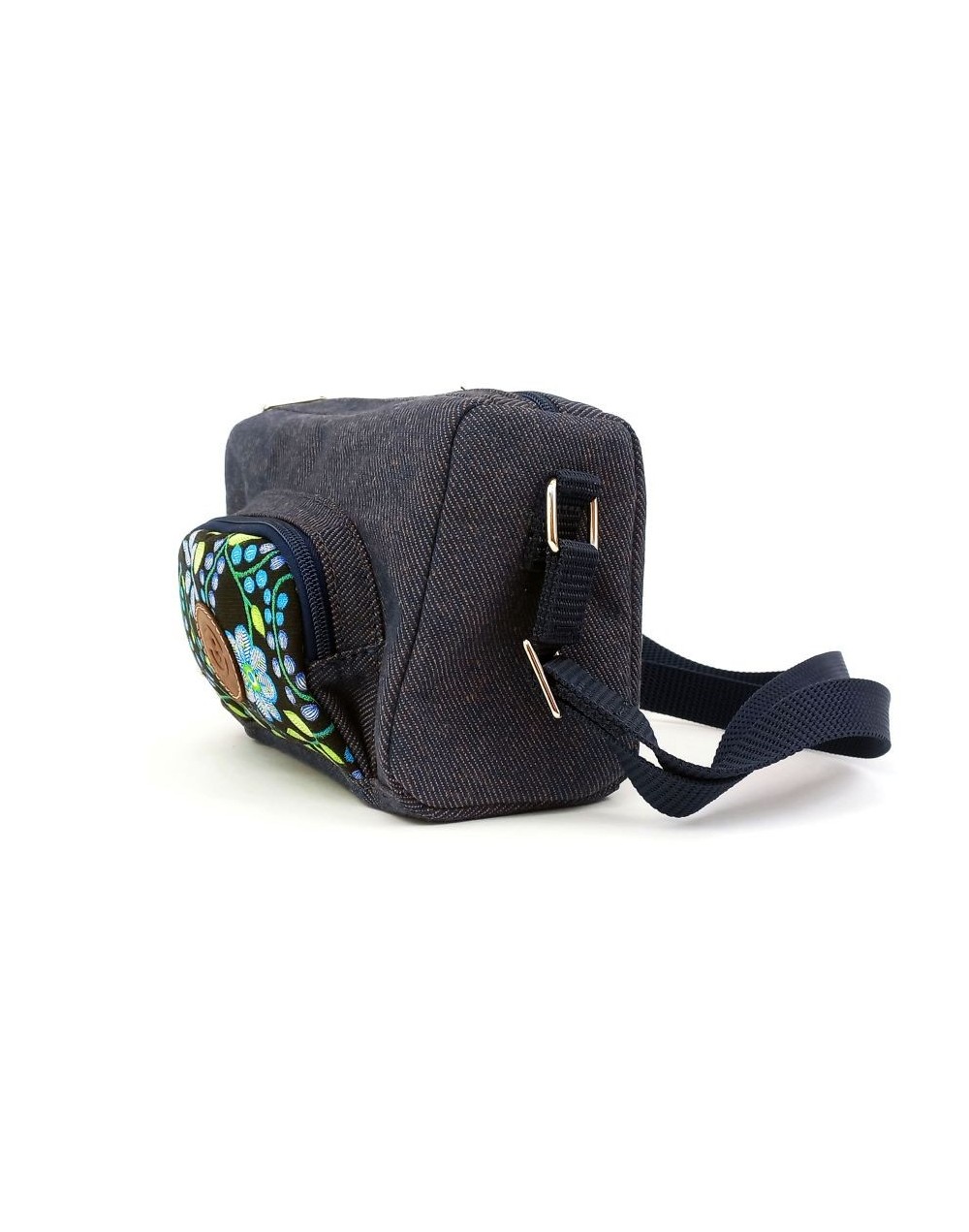 Cross body azul jean herbario