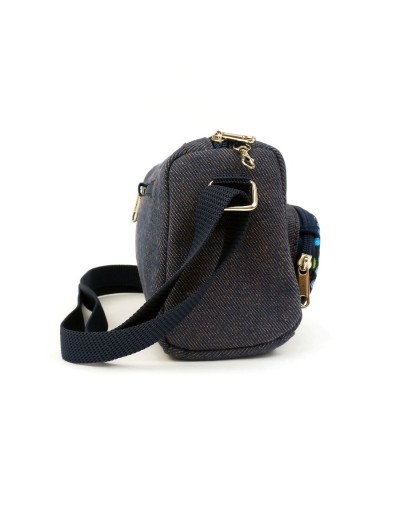 Cross body azul jean herbario